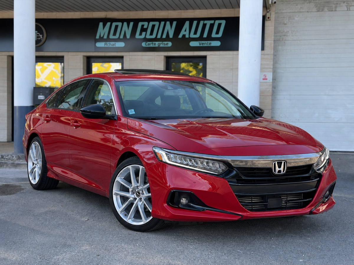 Honda Accord Sport 2.0T 252ch - Boîte auto 10 rapports - Toit ouvrant / Caméra de recul