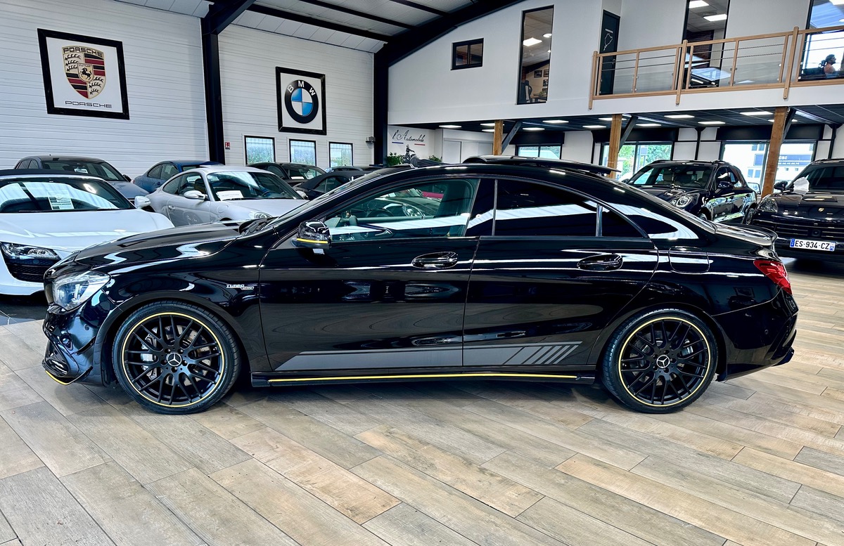 Mercedes-Benz CLA (2) 45 AMG 381 Yellow Night Edition 4Matic 7G-DCT Full