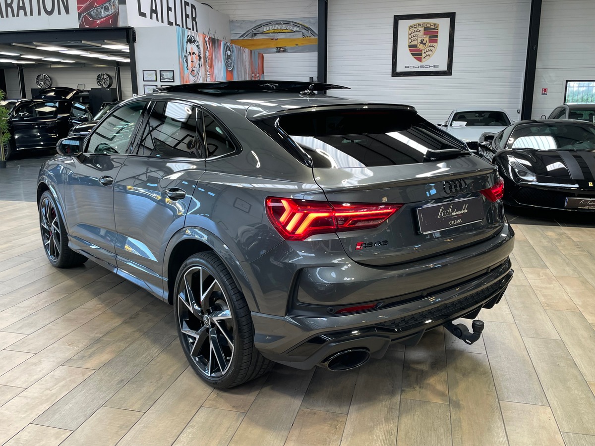Audi RS Q3 SPORTBACK 2.5L TFSi QUATTRO S TRONIC7 400CV + TO/SIEGES CHAUFFANTS/SIEGES ELECTRIQUE