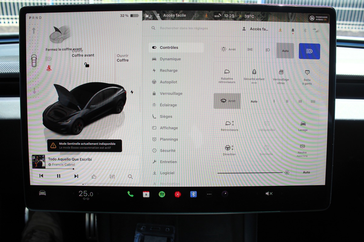 Tesla Model 3 PHASE 2 PERFORMANCE AWD 460 ch - TVA RCUPERABLE