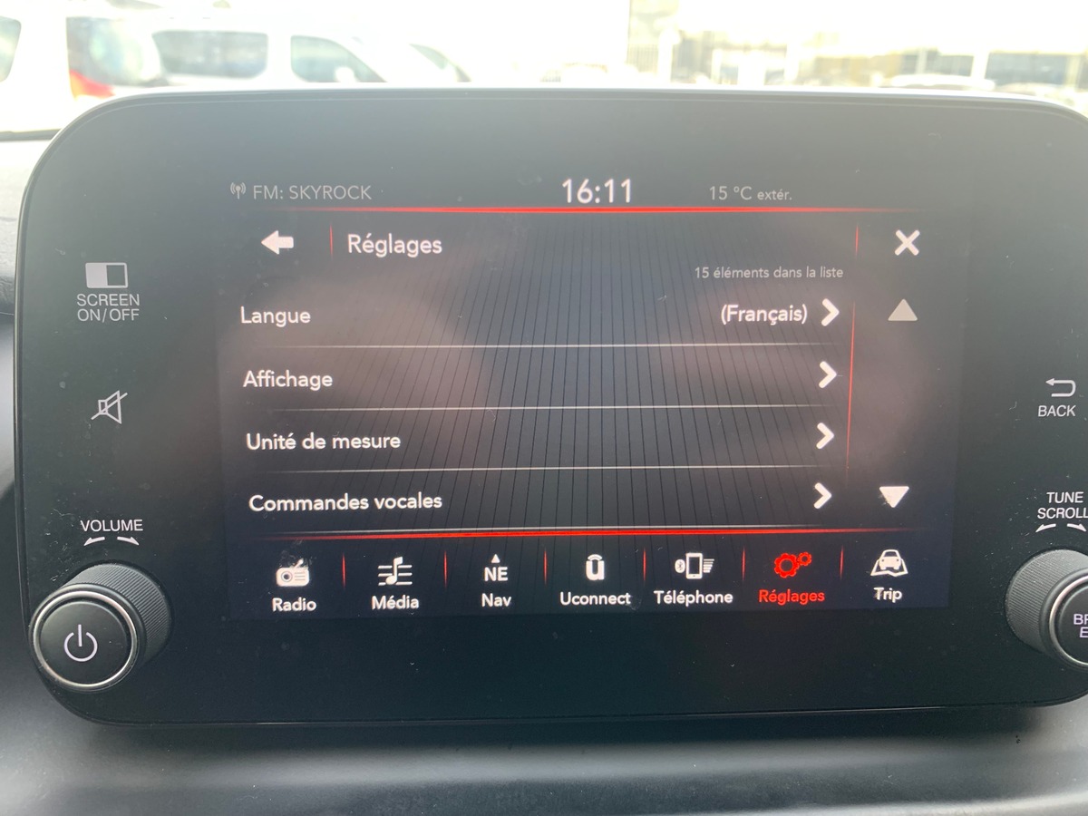 Fiat Tipo 120 ch | Ballon Or | Apple car play | Régulateur vitesse adaptatif | Siéges chauffants