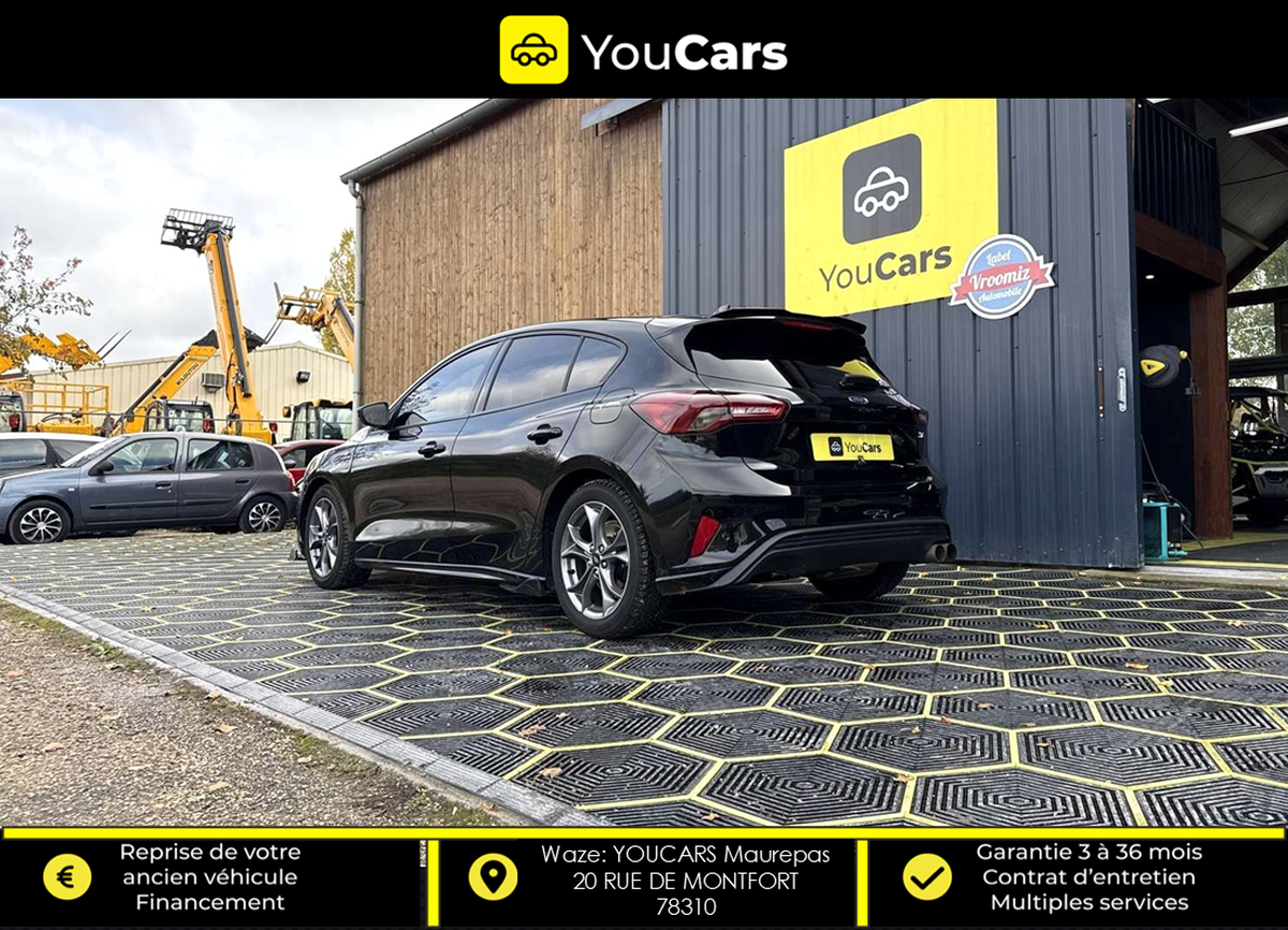Ford Focus ST LINE IV 1.0 SCTi EcoBoost 125 cv CARPLAY - RADAR DE RECUL