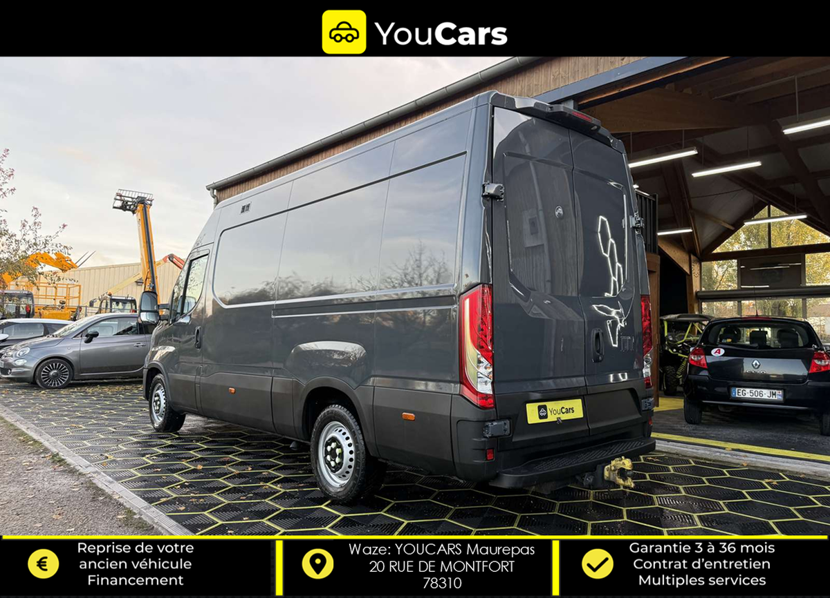 Iveco Daily VI FOURGON PHASE 2 - 156 CV TURBO -  BOITE AUTO - CAMERA DE RECUL  - RAMPE DE CHARGE