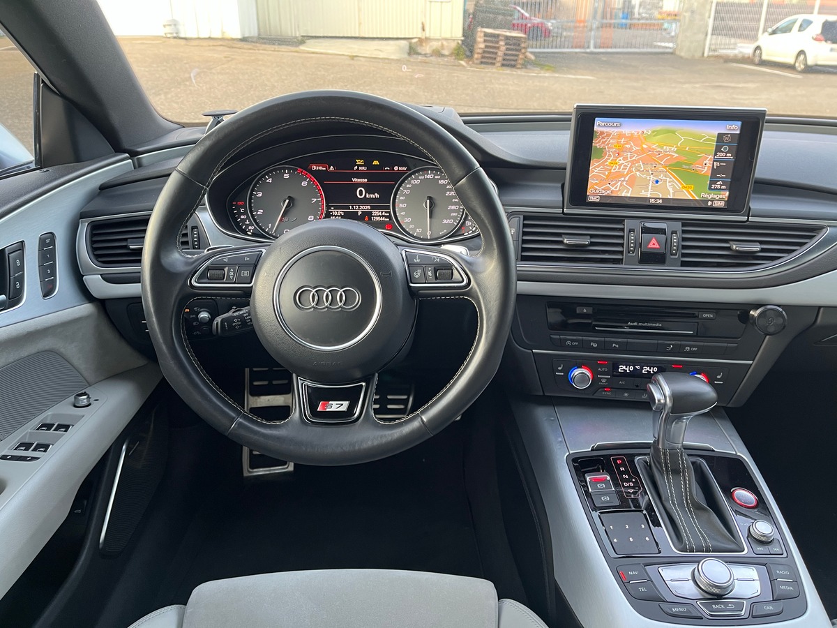Audi S7 Sportback 4.0 TFSI Quattro S-Tronic7 S&S 420 cv, Toit ouvrant, Suivi AUDI, Camera 360°