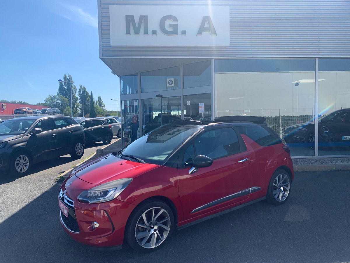 DS DS 3 Cabriolet 1.6 thp | 165 ch | Sport chic | GPS | Bluetooth | Régulateur de vitesse
