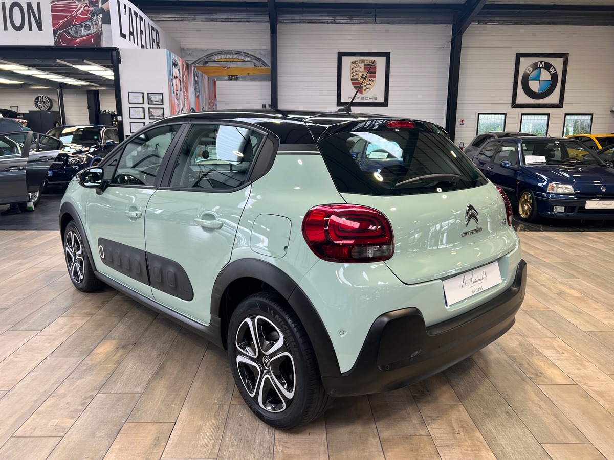 Citroën C3 III 1.2 110 ch S&S SHINE EAT6 GPS/CARPLAY/CAMERA/REGULATEUR