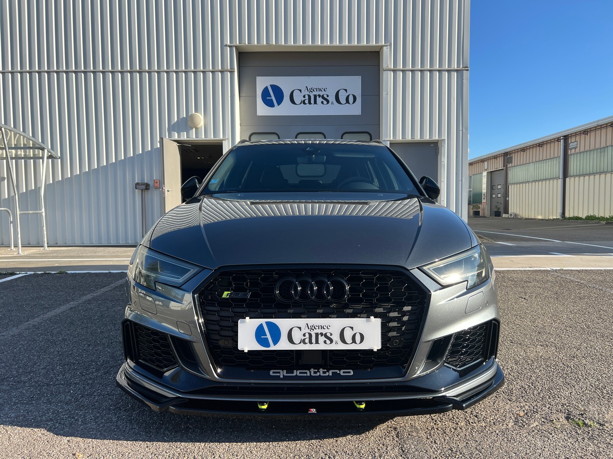 Audi RS3 Sportback Phase 2 Sportback 2.5 TFSi DAZA Quattro S-Tronic 400 cv, Garantie Juillet 2028