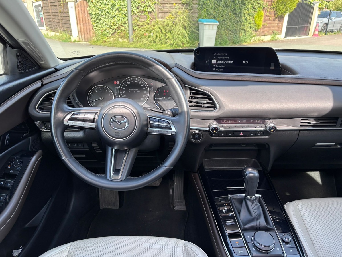 Mazda CX-30 2.0 e-SKYACTIV-X M-Hybrid EXCLUSIVE 186ch - Entretiens Mazda - Première main