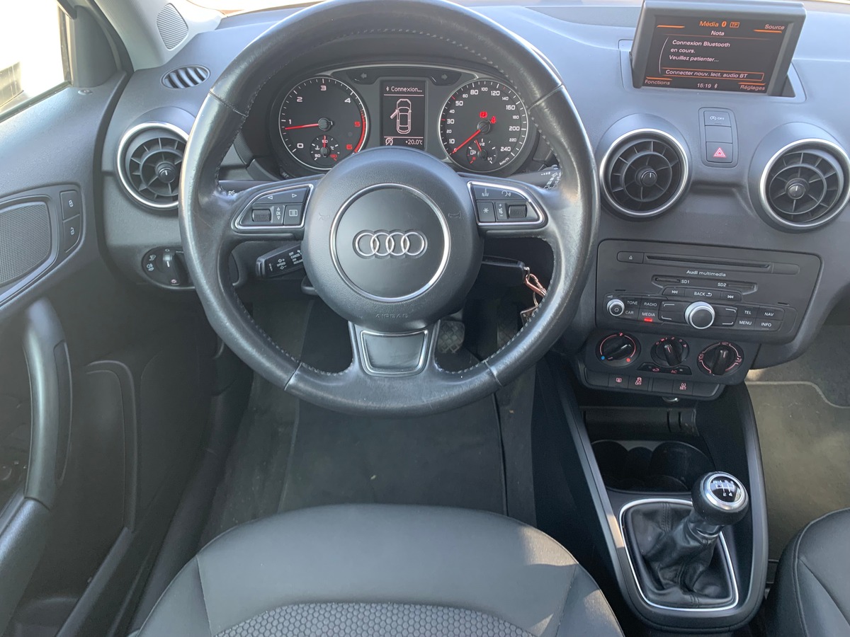 Audi A1 90 chevaux | Régulateur de vitesse | GPS |  Bluetooth | Climatisation | 3 Portes