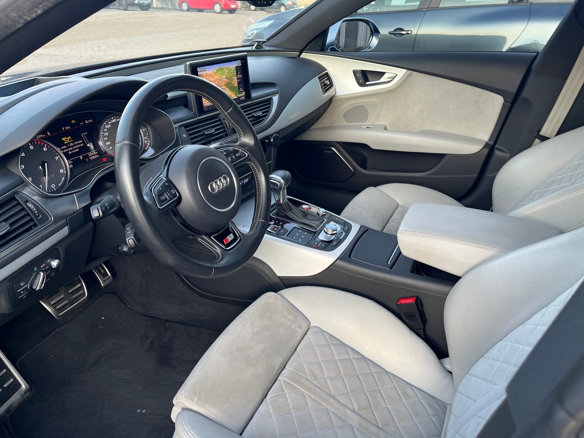 Audi S7 Sportback 4.0 TFSI Quattro S-Tronic7 S&S 420 cv, Toit ouvrant, Suivi AUDI, Camera 360°