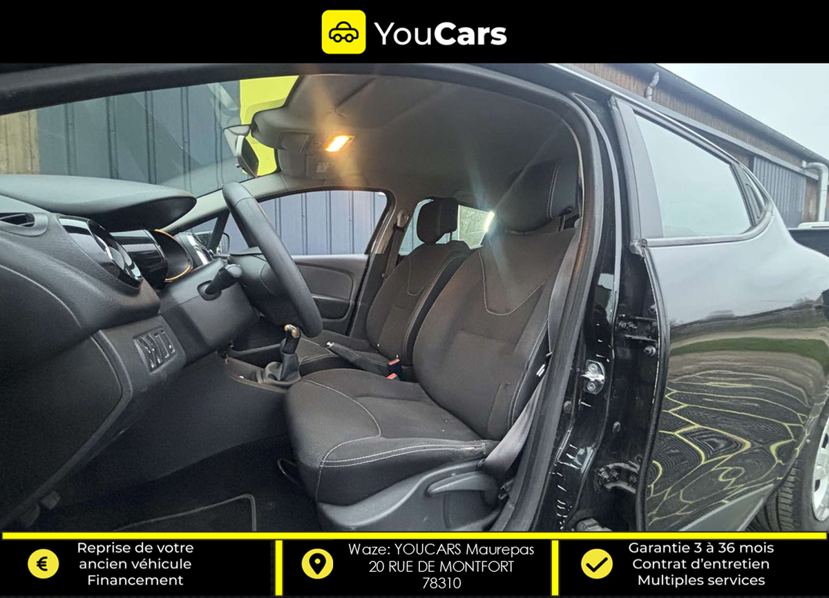 RENAULT Clio 4  5 Portes 1.5 dCi FAP 90 cv ENTRETIEN RENAULT REGULATEUR IDEAL JEUNE PERMIS
