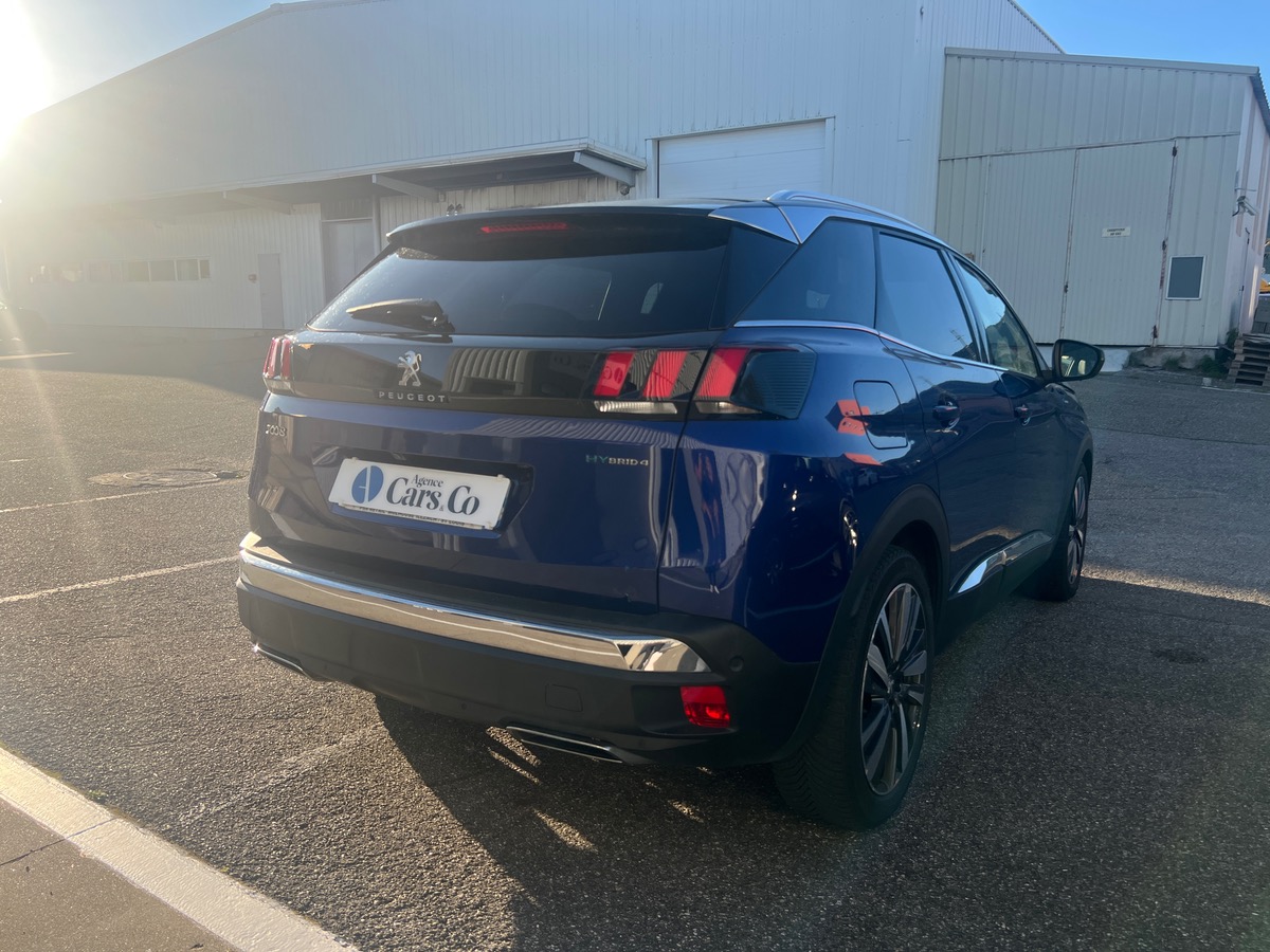 Peugeot 3008 HYbrid4 300cv GT EAT8, SUIVI COMPLET PEUGEOT, TOIT OUVRANT, SIEGES CHAUFFANTS/ MASSANTS