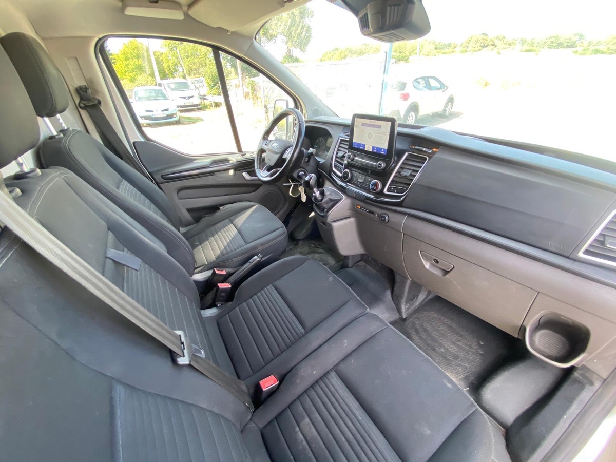 Ford T.CUSTOM transit limited 2.0 130cv 1ère main TVA RECUPERBALES