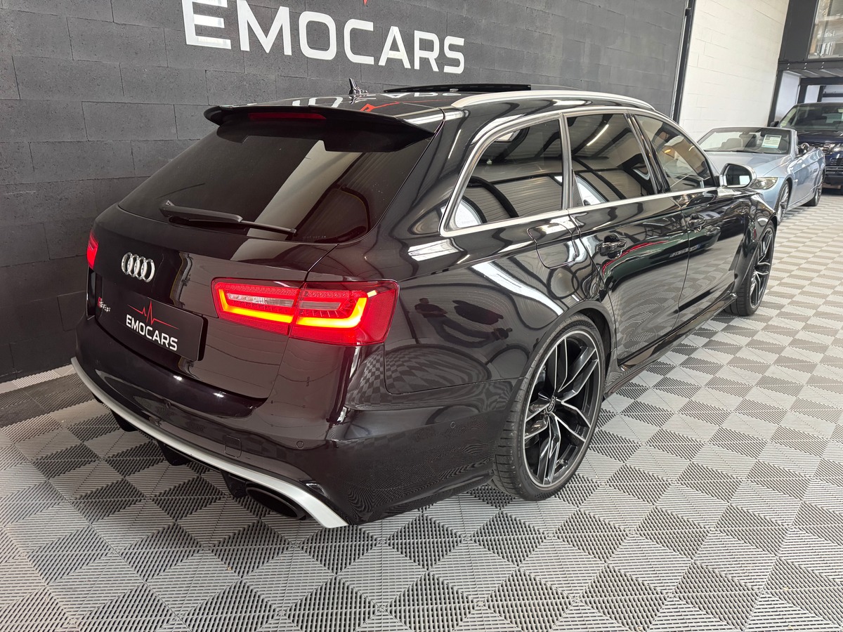 Audi RS6 AVANT C7 4.0 V8 TFSI 560CH QUATTRO - FREINS CÉRAMIQUE - ORIGINE FRANCE