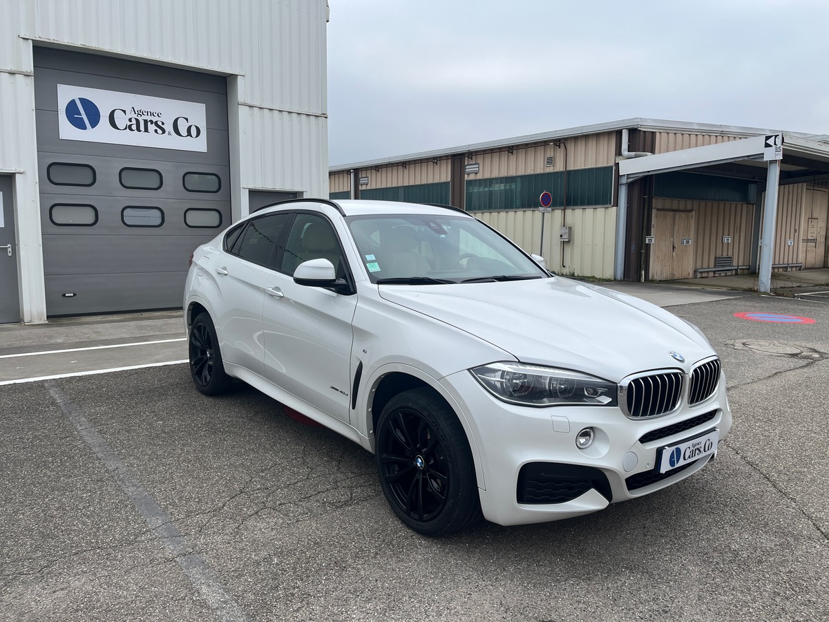 Bmw X6 XDRIVE40D M SPORT 313ch , SUIVI COMPLET, GPS, CAMERA DE RECUL