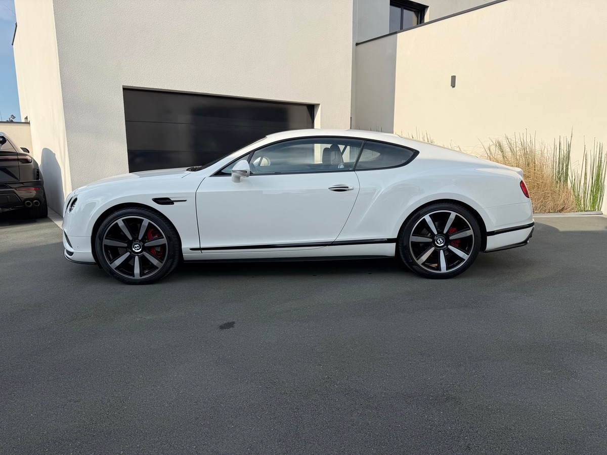 Bentley Continental GT 4.0 V8 S 528 CH / CARNET / 48101 KMS