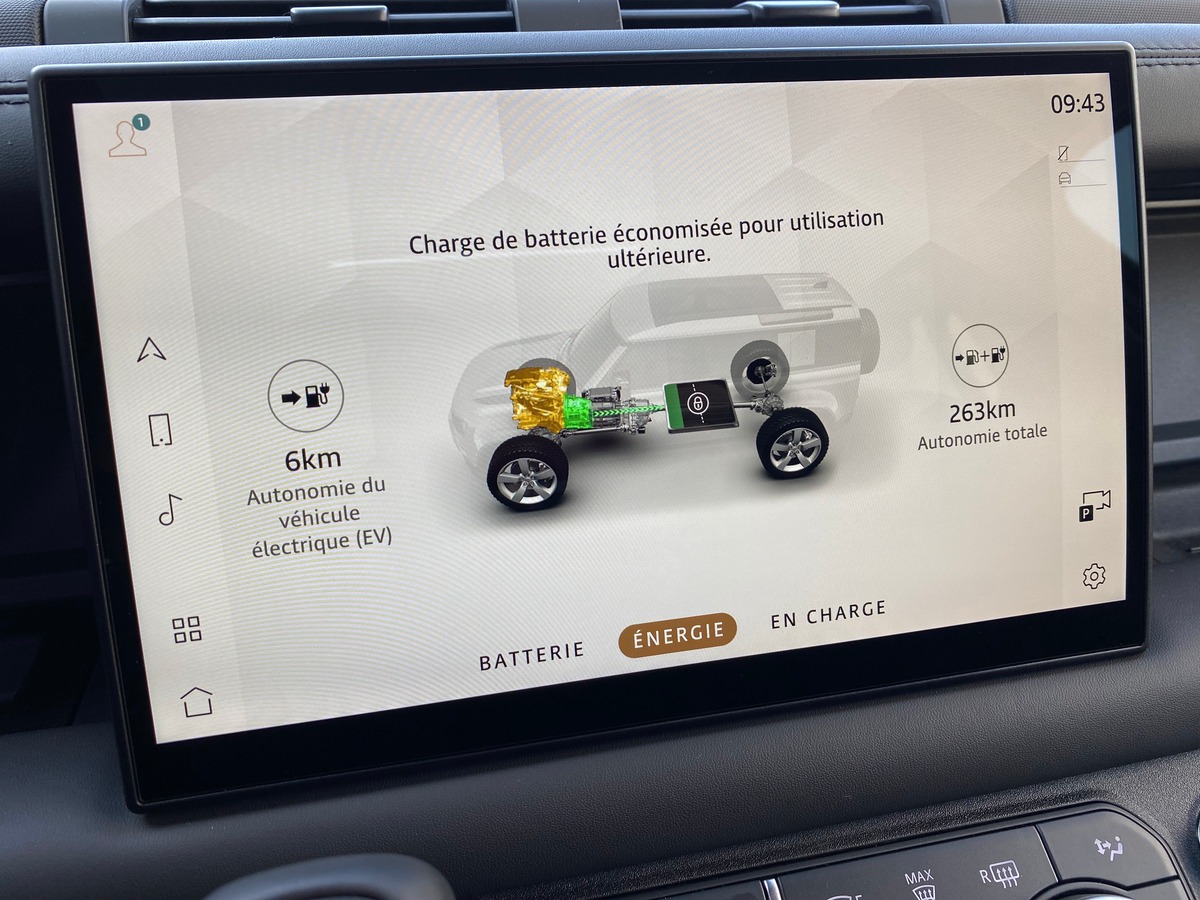 LAND ROVER DEFENDER 110 P400E HSE COUPE DU MONDE / 18850 KMS