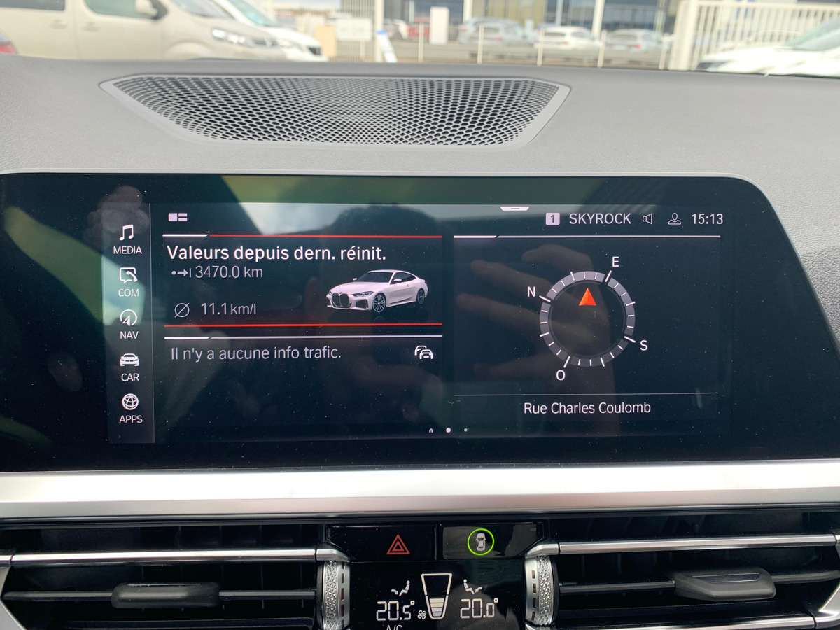 Bmw Série 4 Coupé 374 ch | M440i xDRIVE | Toit ouvrant | Palettes changement vitesses au volant