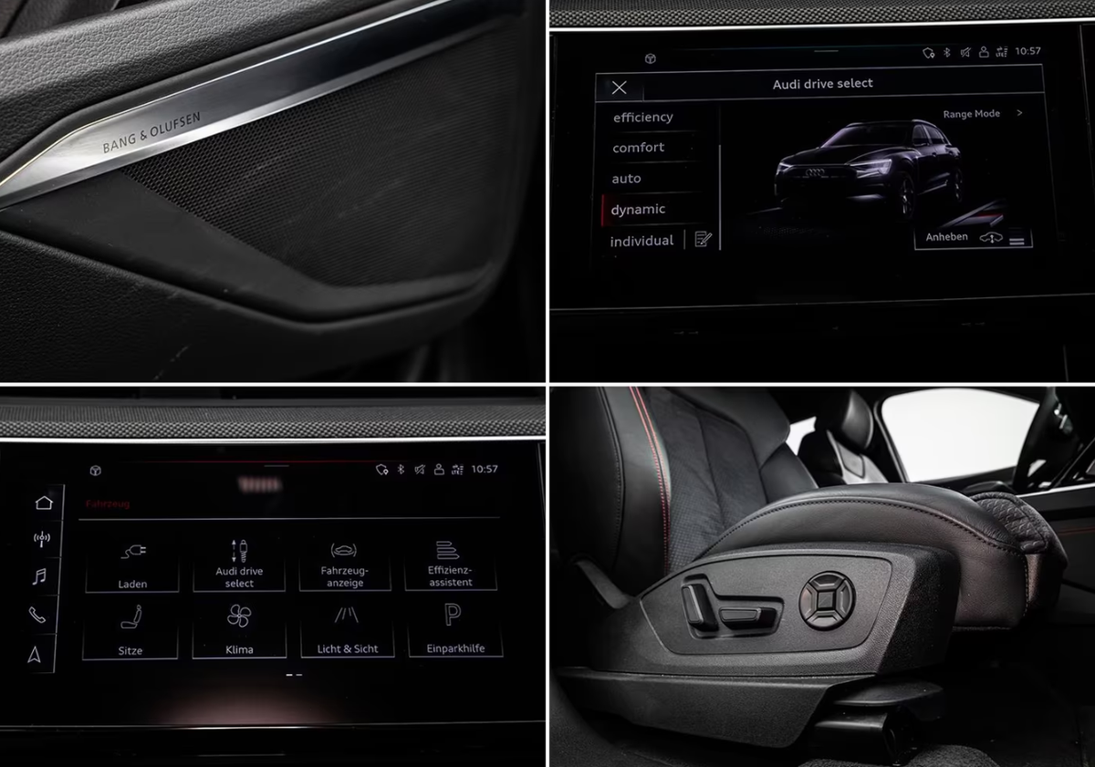 Audi Q8 e-tron 55 408ch S Line quattro Bang&Olufsen Toit ouvrant
