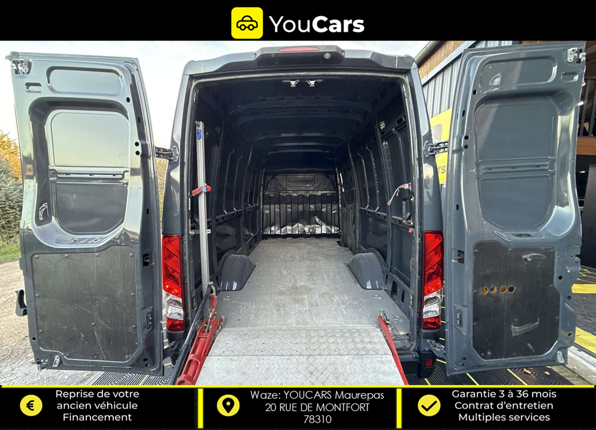 Iveco Daily VI FOURGON PHASE 2 - 156 CV TURBO -  BOITE AUTO - CAMERA DE RECUL  - RAMPE DE CHARGE