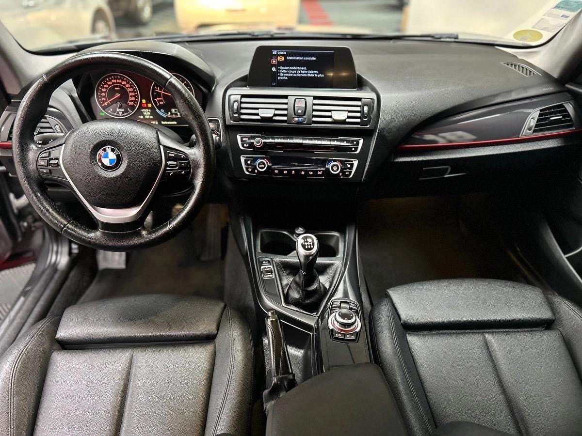 Bmw Série 1 120d Luxury BVM6 2ème main sièges chauffants