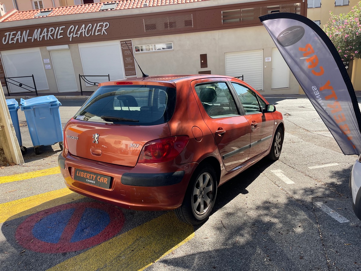 Peugeot 307 1.6 i 110 CV / KM REEL/ 5 Portes / Intérieur Cuir/  Clim/ Boîte auto