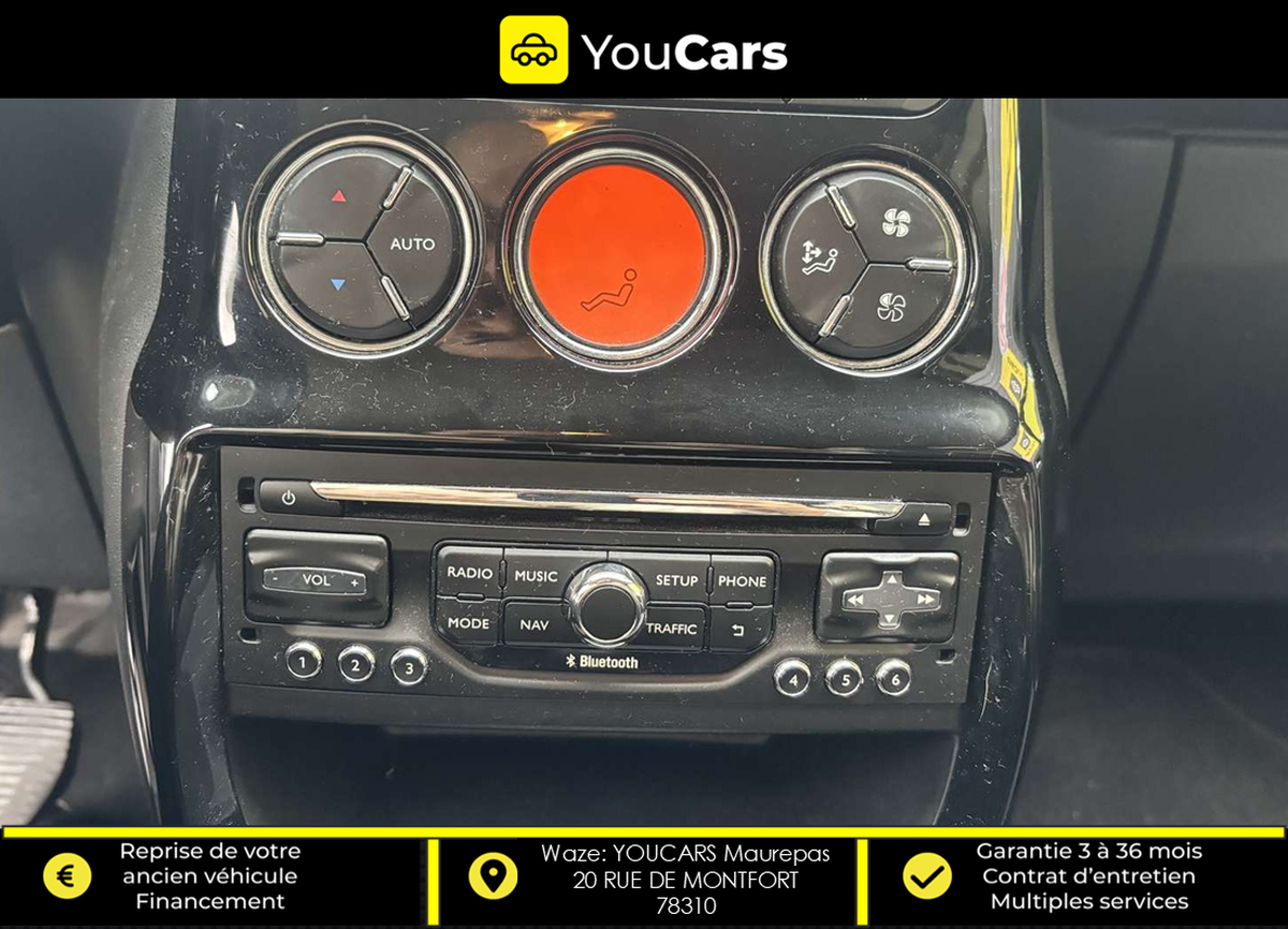 Citroën C3 II 1.4 HDi FAP Airdream 68 cv REGULATEUR CLIM AUTO IDEAL JEUEN PERMIS