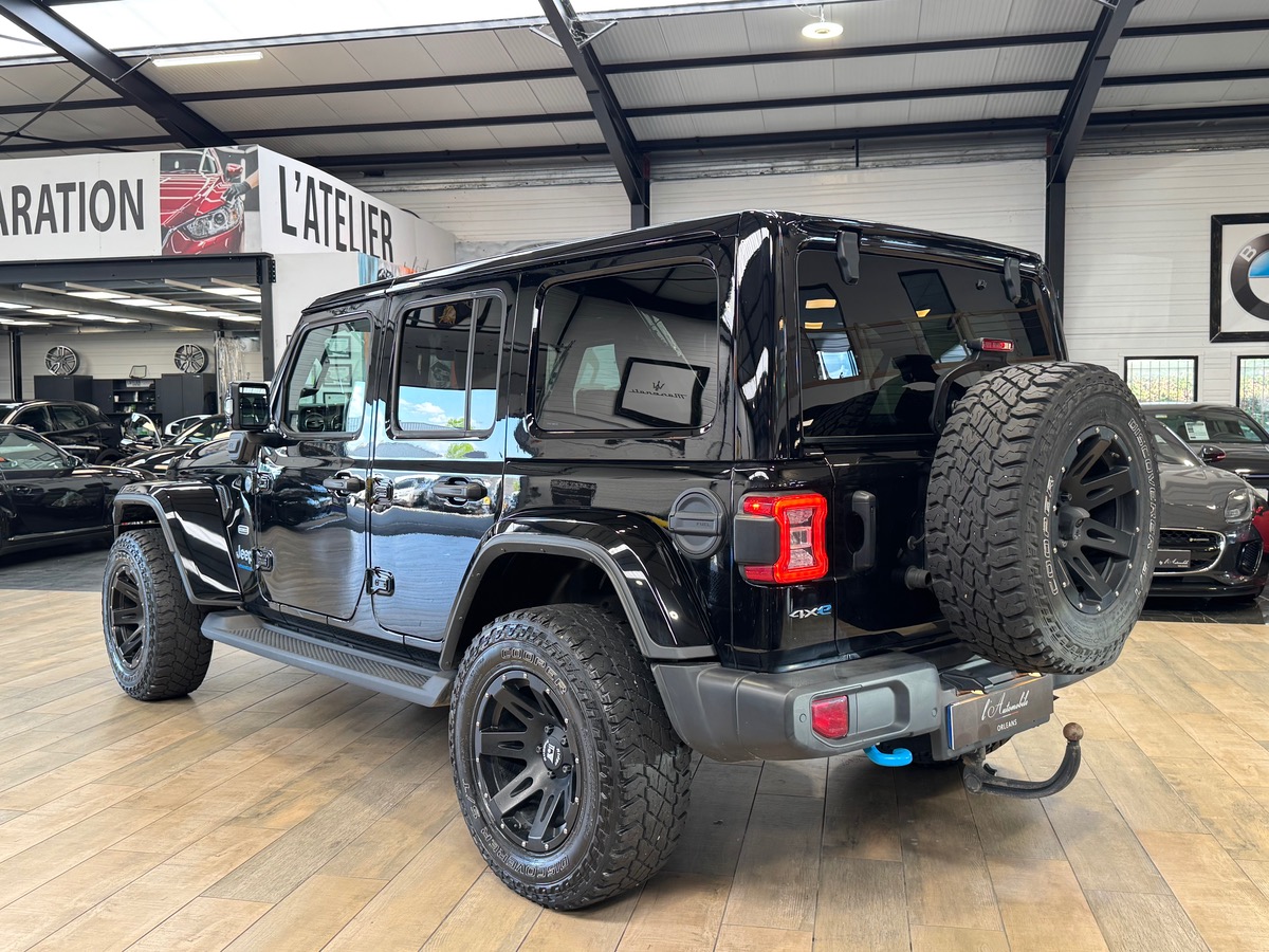 Jeep Wrangler 4XE 380CV UNLIMITED 4X4 OVERLAND JANTES RIDGE RUGGED 17°/CAM/ALPINE C