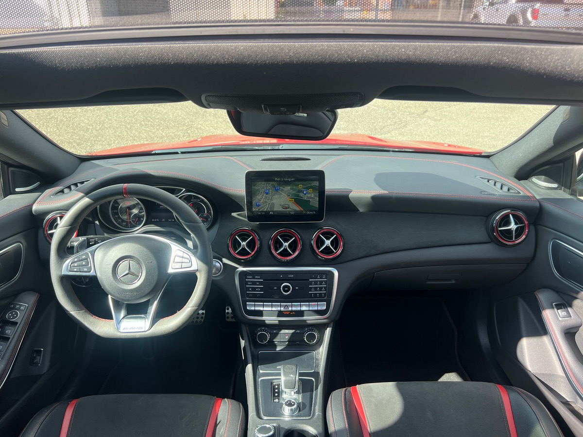 Mercedes-Benz CLA 45 AMG 381cv  4MATIC, SUIVI COMPLET MERCEDES, SIEGES CHAUFFANTS, HARMAN KARDON
