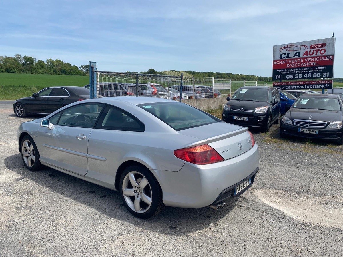 Peugeot 407 Coupe 2.7 v6 hdi 204cv griffe faible kilométrage d’origine 