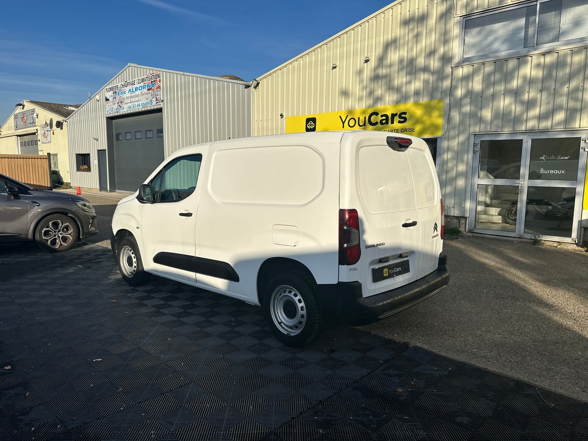 Citroën Berlingo Utilitaire M 1.5 BlueHDi 102 cv RIEN A PREVOIR - CARPLAY - CAMERA DE RECUL