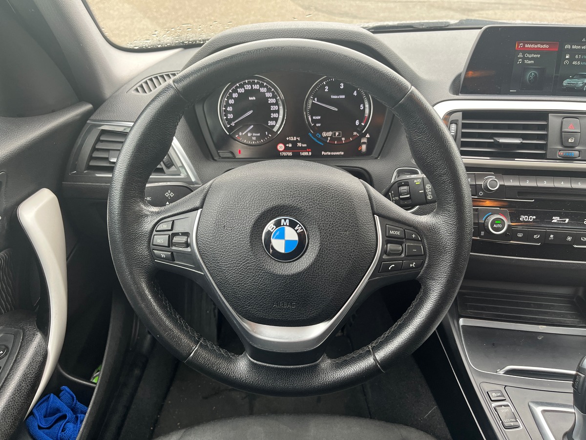 Bmw 118 d 2.0 150CH, SUIVI COMPLET BMW, SIEGES CHAUFFANT, TOIT OUVRANT, RADAR AVANT ARRIERE