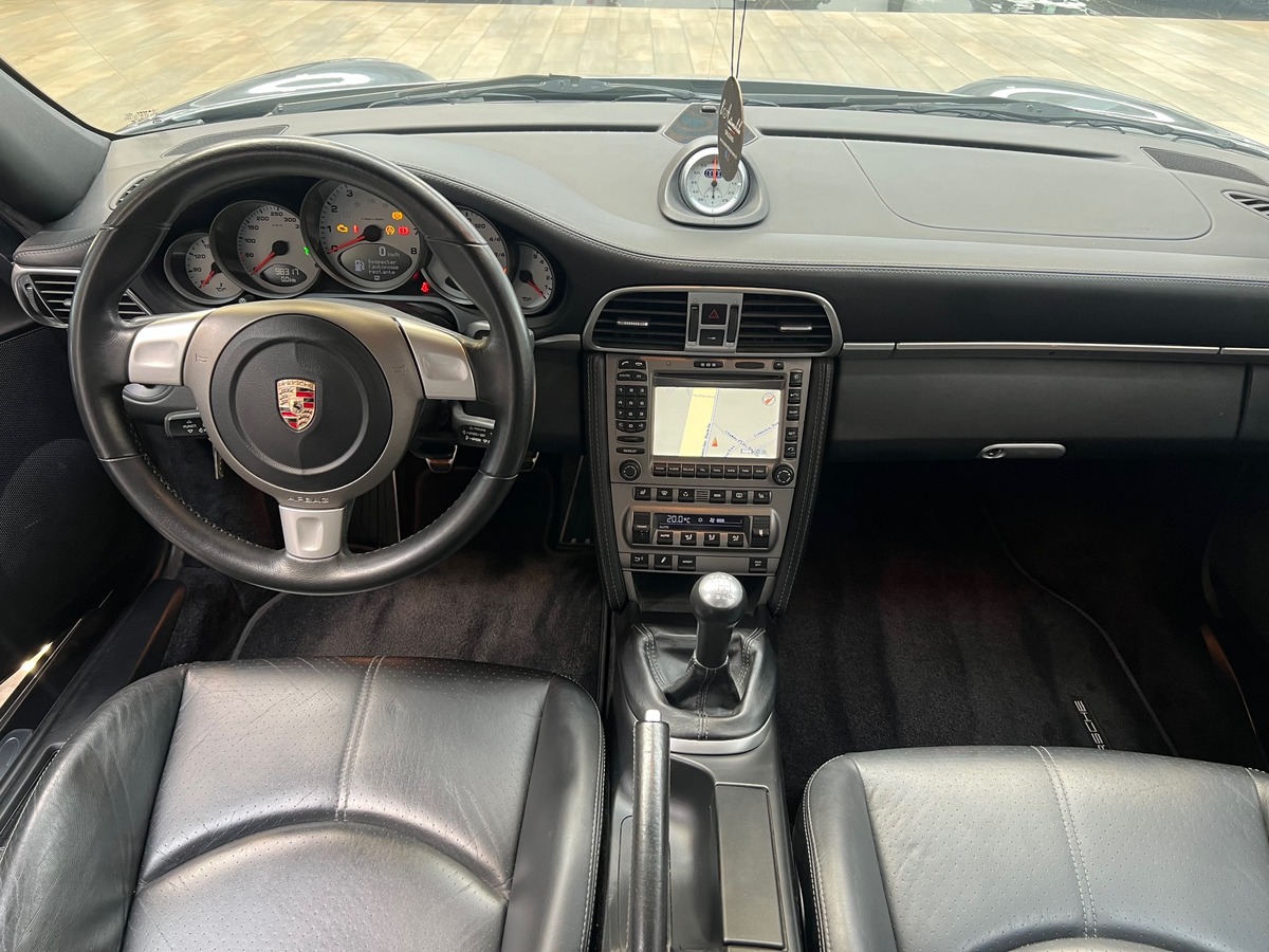 Porsche 911 997 COUPE CARRERA 4S 3.8 355 cv GRIS KERGUELEN/TO/CHRONO