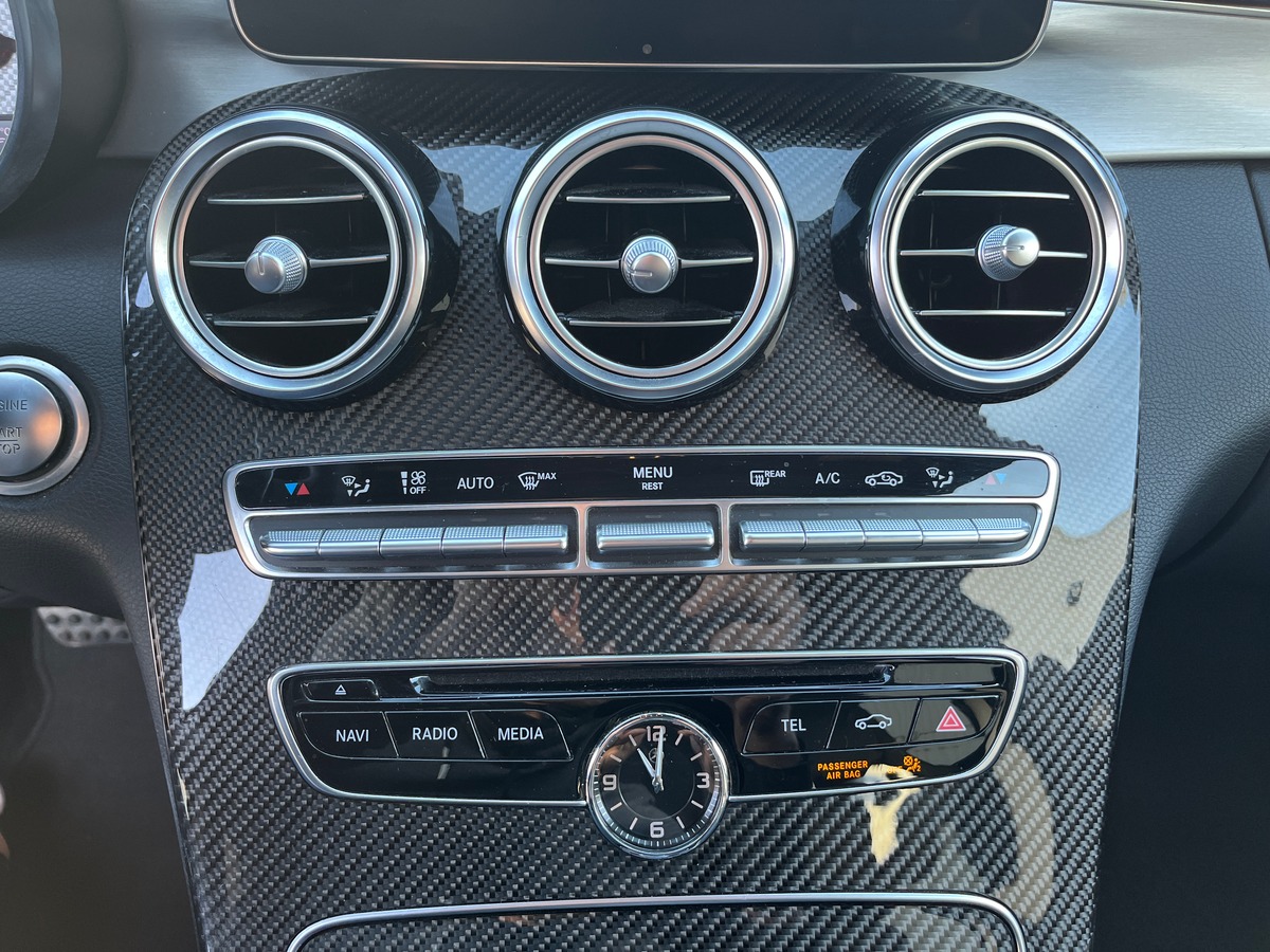 Mercedes-Benz Classe C 63 S 510ch V8 BI-TURBO, SUIVI COMPLET MERCEDES, ORIGINE FRANCE, PACK CARBONE