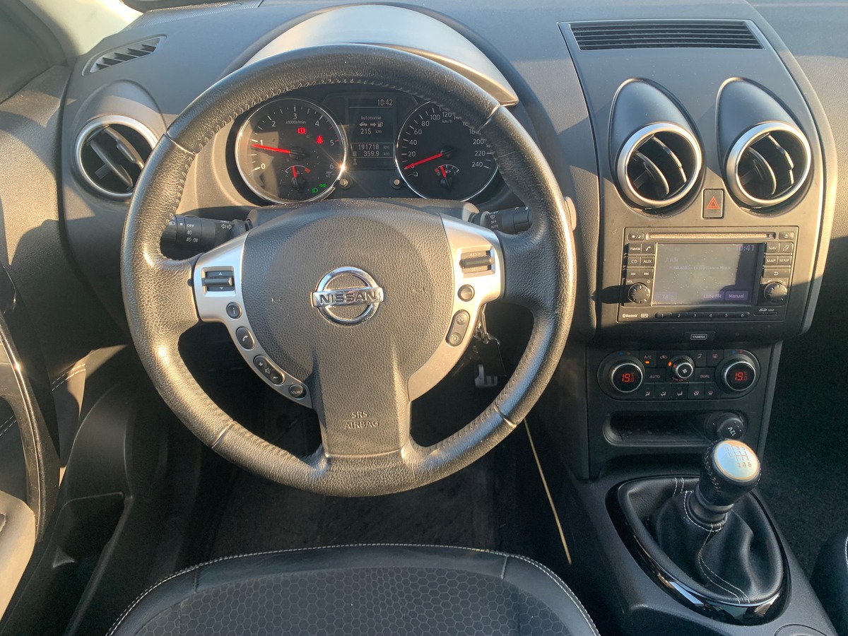 Nissan Qashqai+2 130 ch | 1.6 DCI | 7 Places | Toit Panoramique | GPS | Caméra de recul | Jantes 18'