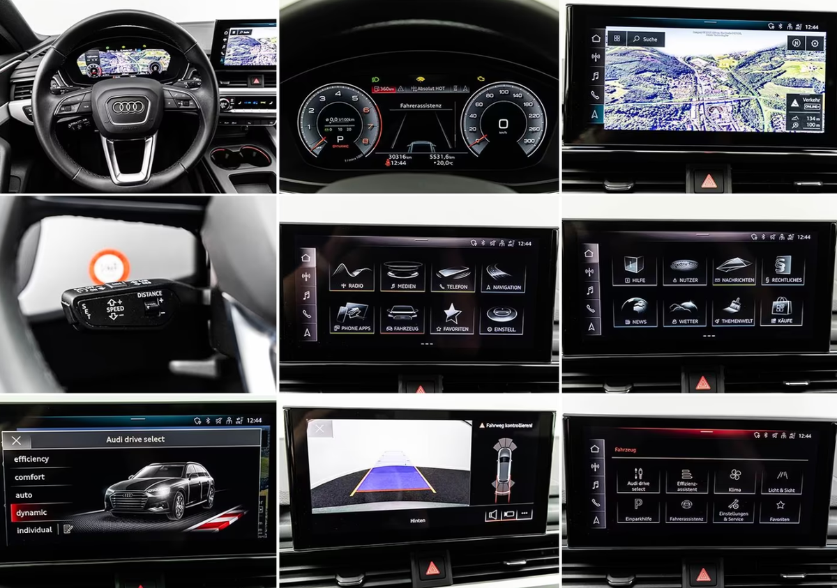 Audi A4 Avant V 40 TFSI 204ch S Line S tronic 7 Attelage Caméra Feux LED matrix
