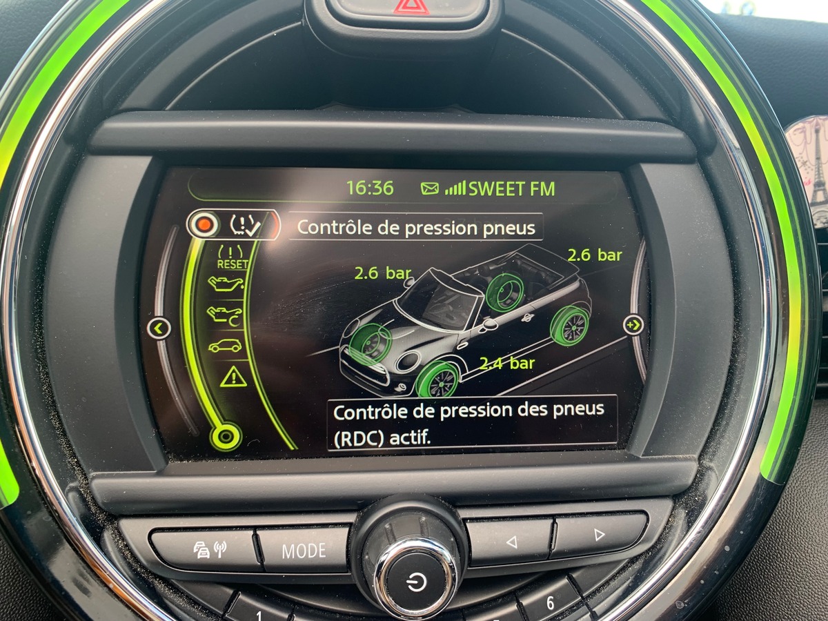 Mini Cabrio 192 chevaux | S | Mode Sport | Siéges chauffants | Régulateur de vitesse | Radar arrière