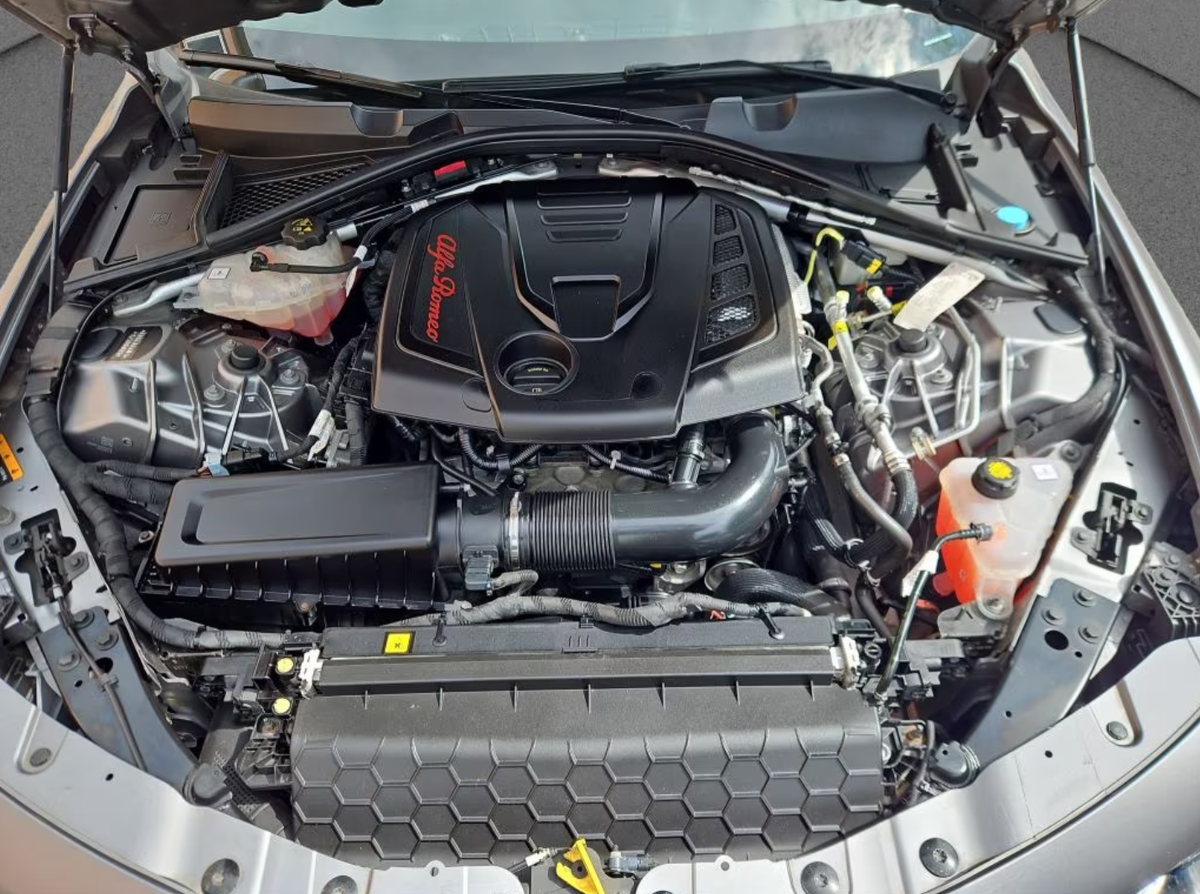 Alfa Romeo Giulia 2.0 TB 280ch Veloce Q4 AT8 Gris Stromboli