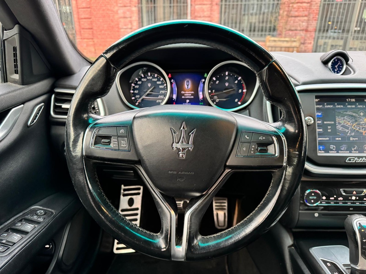 Maserati Ghibli 3.0 V6 Diesel 275 ZF8  - GARANTIE - Révisé