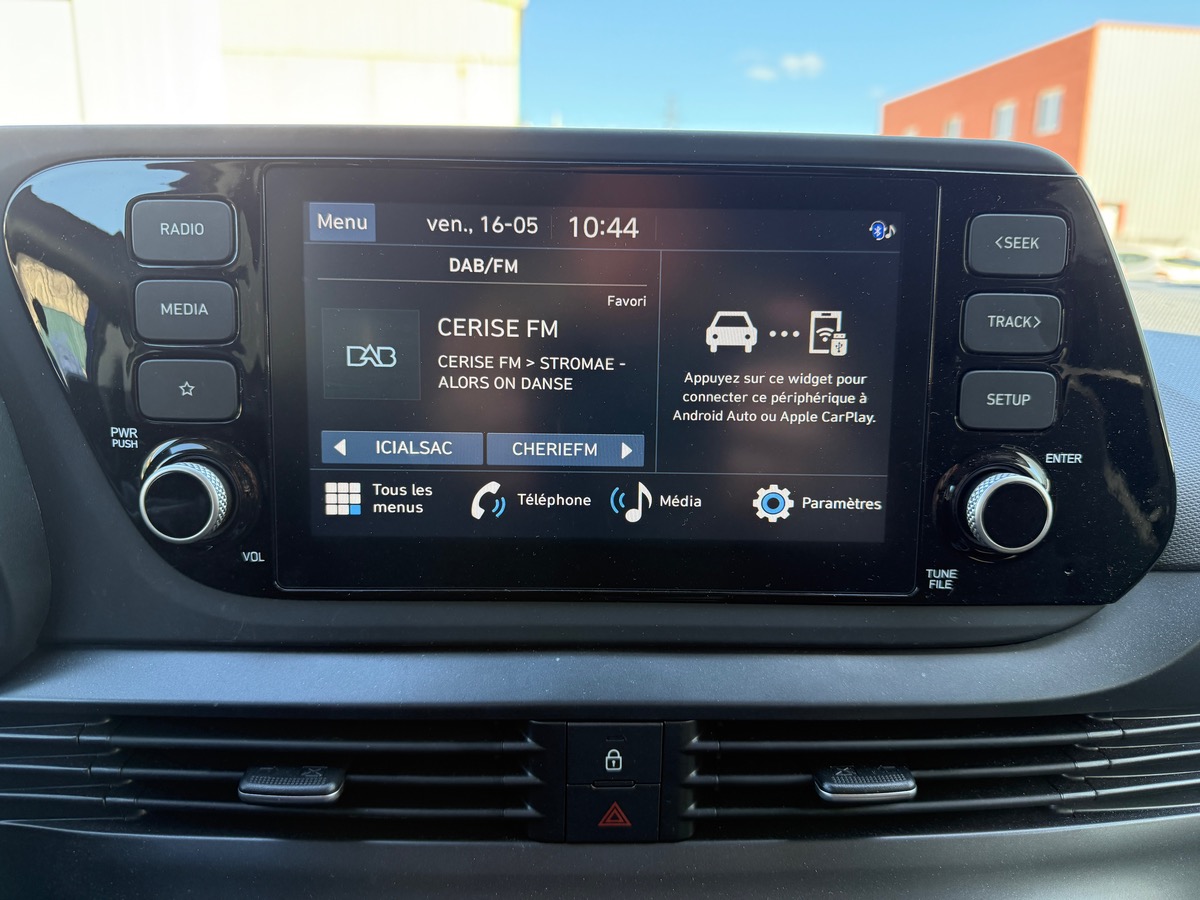 Hyundai Bayon 1.0 T-GDi 100ch Hybrid 48V Intuitive DCT-7, Garantie constructeur.