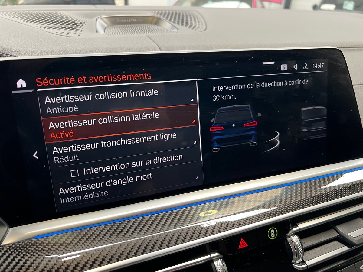 Bmw X5 (G05) XDRIVE45E 394 M SPORT BVA8 /ATTELAGE/B&W/HUD/LASER/