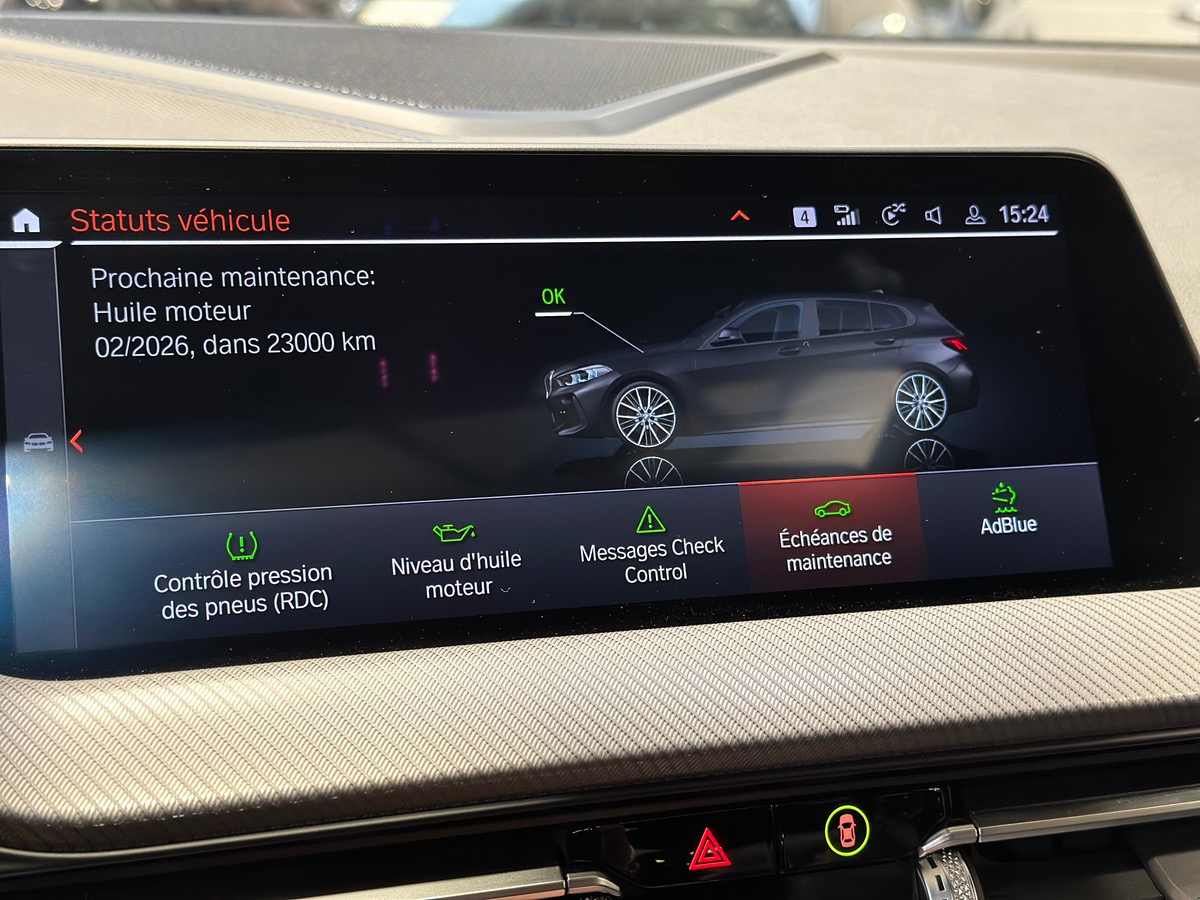 Bmw Série 1 F40 118d 150 cv M Sport BVA8 118 - 1ère Main FR - Toit ouvrant / Caméra / CarPlay