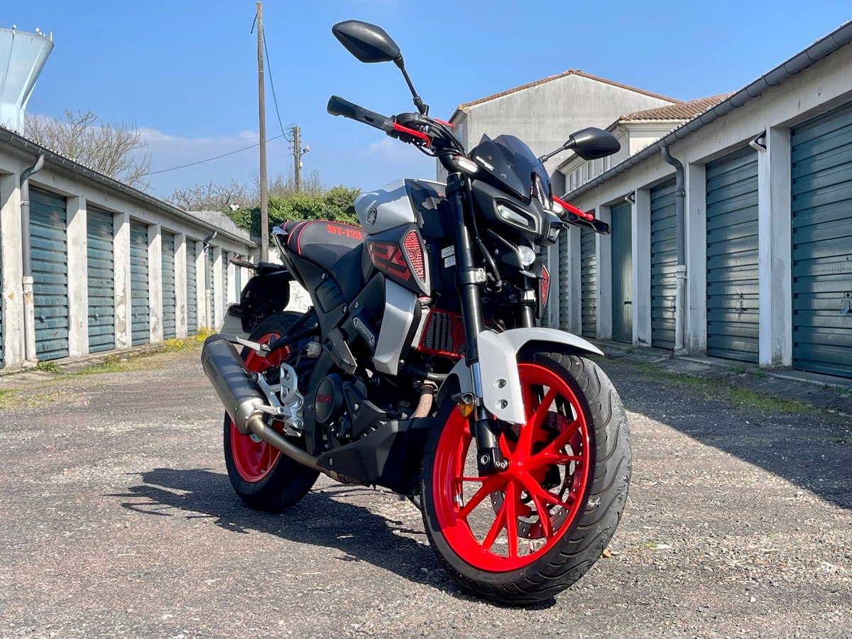 Image: Yamaha MT125 ABS Ice Fluo