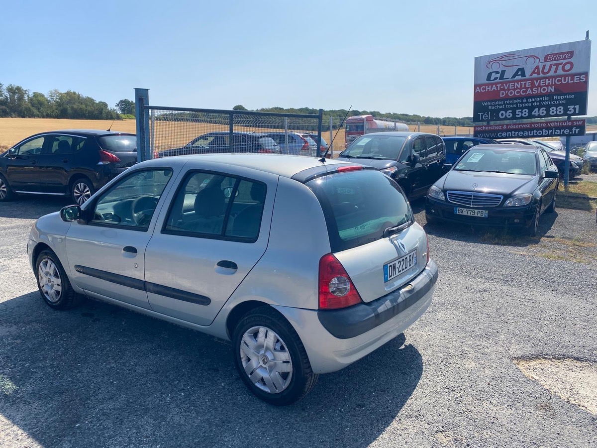 RENAULT Clio II 1.5 dci 65cv luxe privilège 224000km