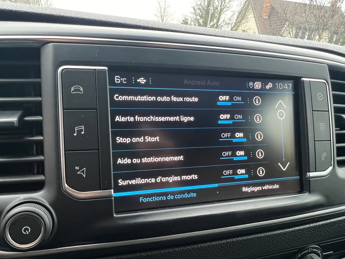 Peugeot Expert Fg Asphalt 2.0 Blue HDI 120 EAT8 Tole Standard TVA Récupérable