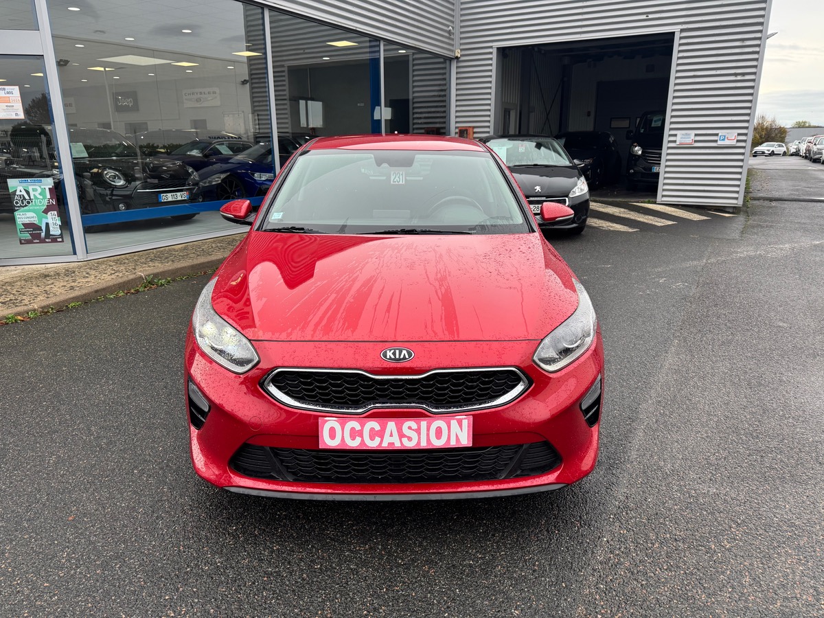 Kia Ceed 120 ch | ACTIVE | GPS | Caméra de recul | Climatisation automatique | Régulateur de vitesse