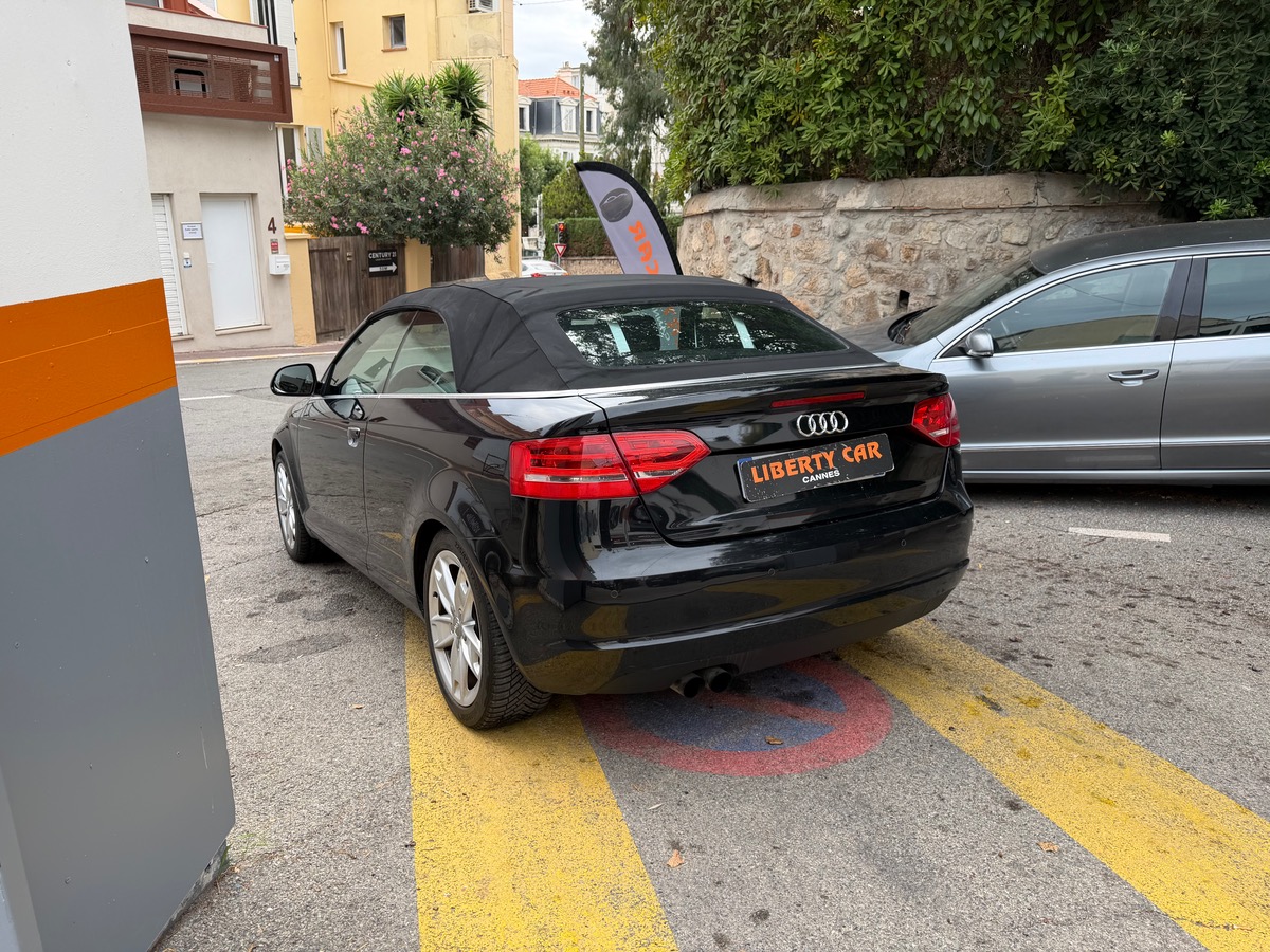 Audi A3 Cabriolet 1.8 TFSI 160 CV /S Tronic / Interieur Cuir Alcantara /