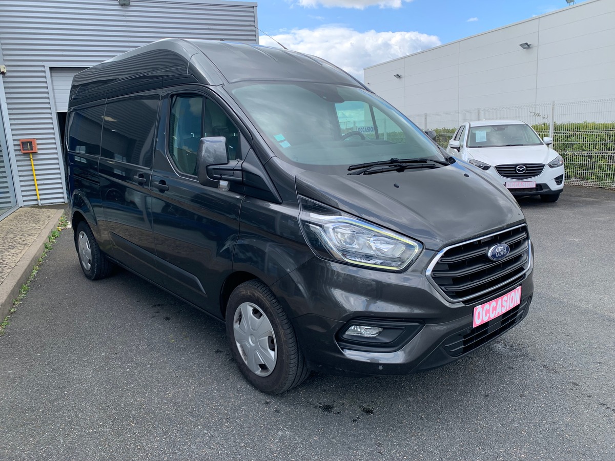 Ford Custom 130 chevaux | Trend business | L2H2 | Régulateur de vitesse | Apple car Play | 3 Places