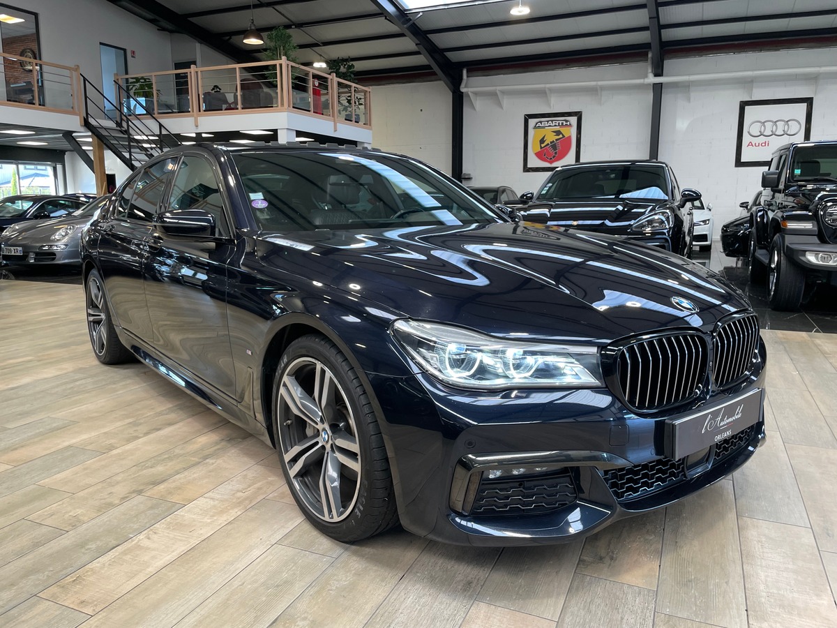 Bmw Série 7 (G11) 740E HYBRID 326CV - MSPORT - EDITION CARBON CORE  - GARANTIE 1 AN