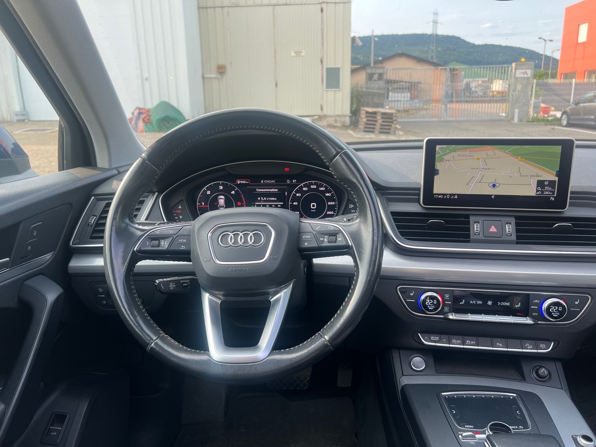 Audi AUDI Q5 35 TDI QUATTRO 163cv DESIGN LUXE S TRONIC, SUIVI COMPLET AUDI, TOIT OUVRANT,